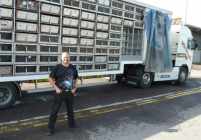 Gerry at one of the ISRF transporters